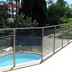 لوح صدر بمنصة زجاجية